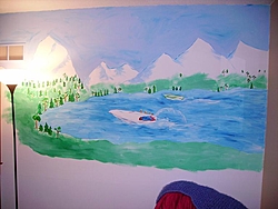 Got started on the mural in my kids room-evvies-room-002.jpg