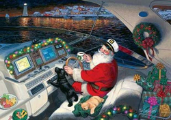 Merry Christmas-boating-santa.bmp