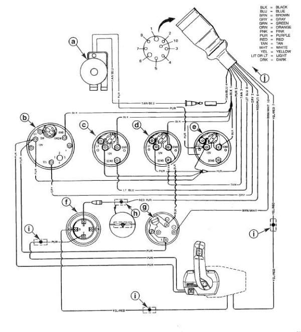 Help With Gaffrig Gauges - Offshoreonly.com mercury marine gauge wiring diagram 