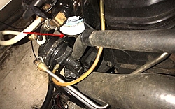 My fuel water separator contacts with my fuel pump, how can I relocate it?-fuel-filter.jpg