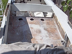 Transom replacement gone wrong-floor-second-layer-glass.jpg