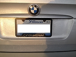 Fountain license plate frame-photo2.jpg