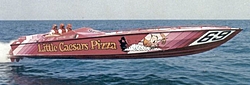 OLD RACE BOATS - Where are they now?-littlecaesars.jpg