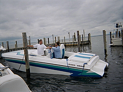 Titan Sea Trialed his New Motor Today....-babe-tiening-boat.jpg