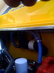 A/C and Honda Gen installed-38'Scarab-blower-exhaust.jpg