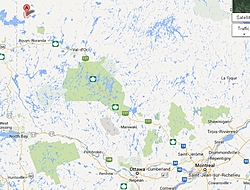 Anyone near La Sarre,  Quebec, Canada?-map.jpg