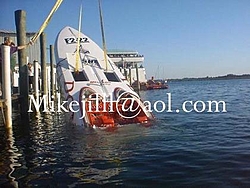 White Donzi Sinks in Daytona Florida!-donzi.jpg