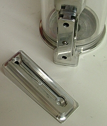 GRP Billet Fire Extinguisher Bracket - Polished/Clear Anodized-bottle-3.jpg