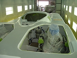 Boat is in the paint booth-primer.jpg