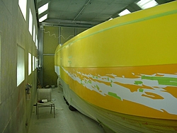 Boat is in the paint booth-side.jpg