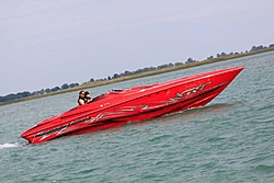 32 Sunsation Twin 700 Mercs 2012  5,000 Buys this RED ROCKET!!-side-water-2.jpg