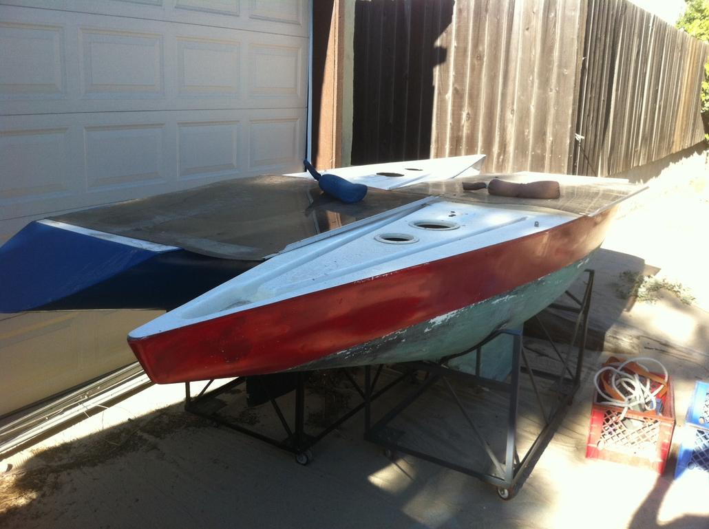 12 foot mini illusion sailboat for sale