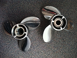 Pair of 3 blade 21 P Stainless props-3-blades-back-view.jpg