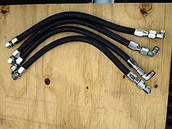 4 Hydraulic hoses with fittings - 19&quot; long.-hoses-3.jpg