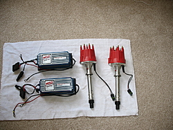 (2) Pair Used Chevrolet Big Block MSD Ignition with Distributor-img_2130.jpg