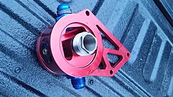Remote Anodized Aluminum Oil Filter Head and Bracket-20180122_174943.jpg