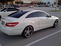 My Benz E coupe rolling on new Bling-e-coupe-rear-qtr.jpg